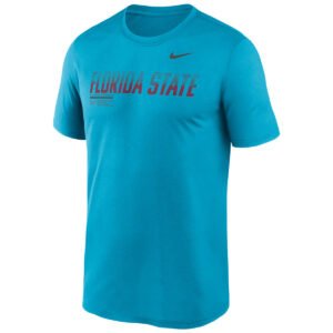 Nike Men's Florida State Design Short-sleeve Dri-fit Legend T-shirt - Turquoise