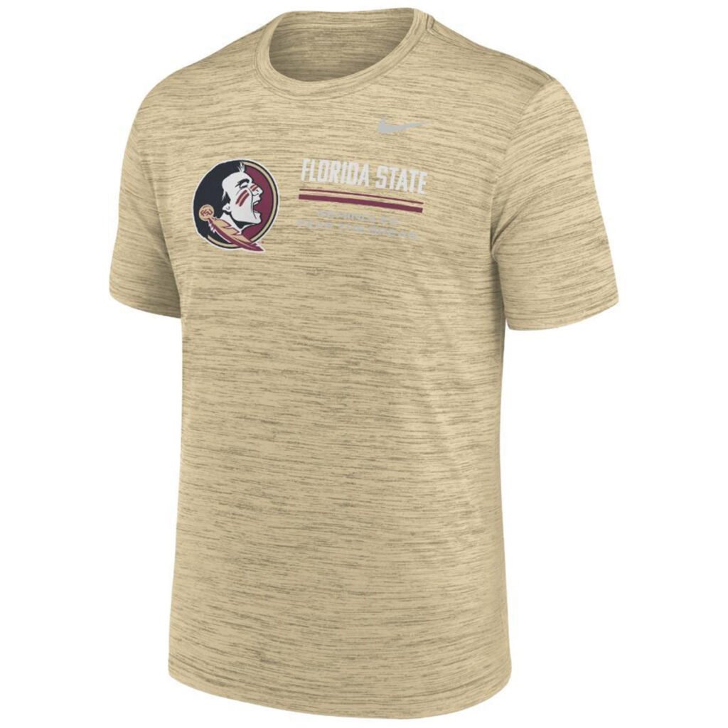 Nike Men's Florida State Design Short-sleeve Dri-fit Legend T-shirt - Gold