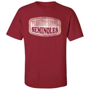 MV Sport Men's Florida State Seminoles Short Sleeve T-shirt - Garnet